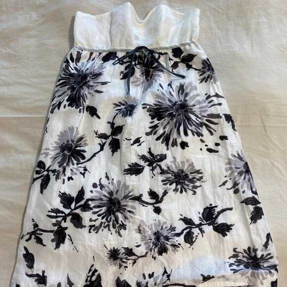 Stile Benetton Y2K Babydoll Floral Summer Empire Short Dress Women's Size Medium - Picture 7 of 14